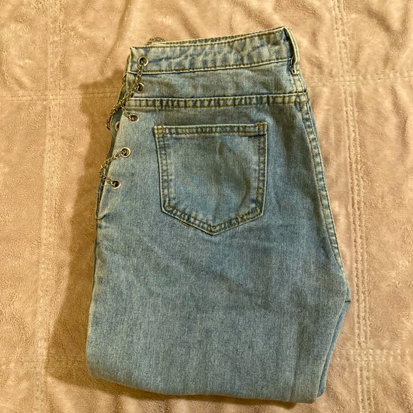 Rocker chic Colorful Natalie jeans Size M - Picture 1 of 12
